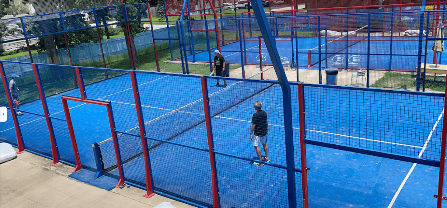 Padel courts at iPadel Houston in Houston, TX