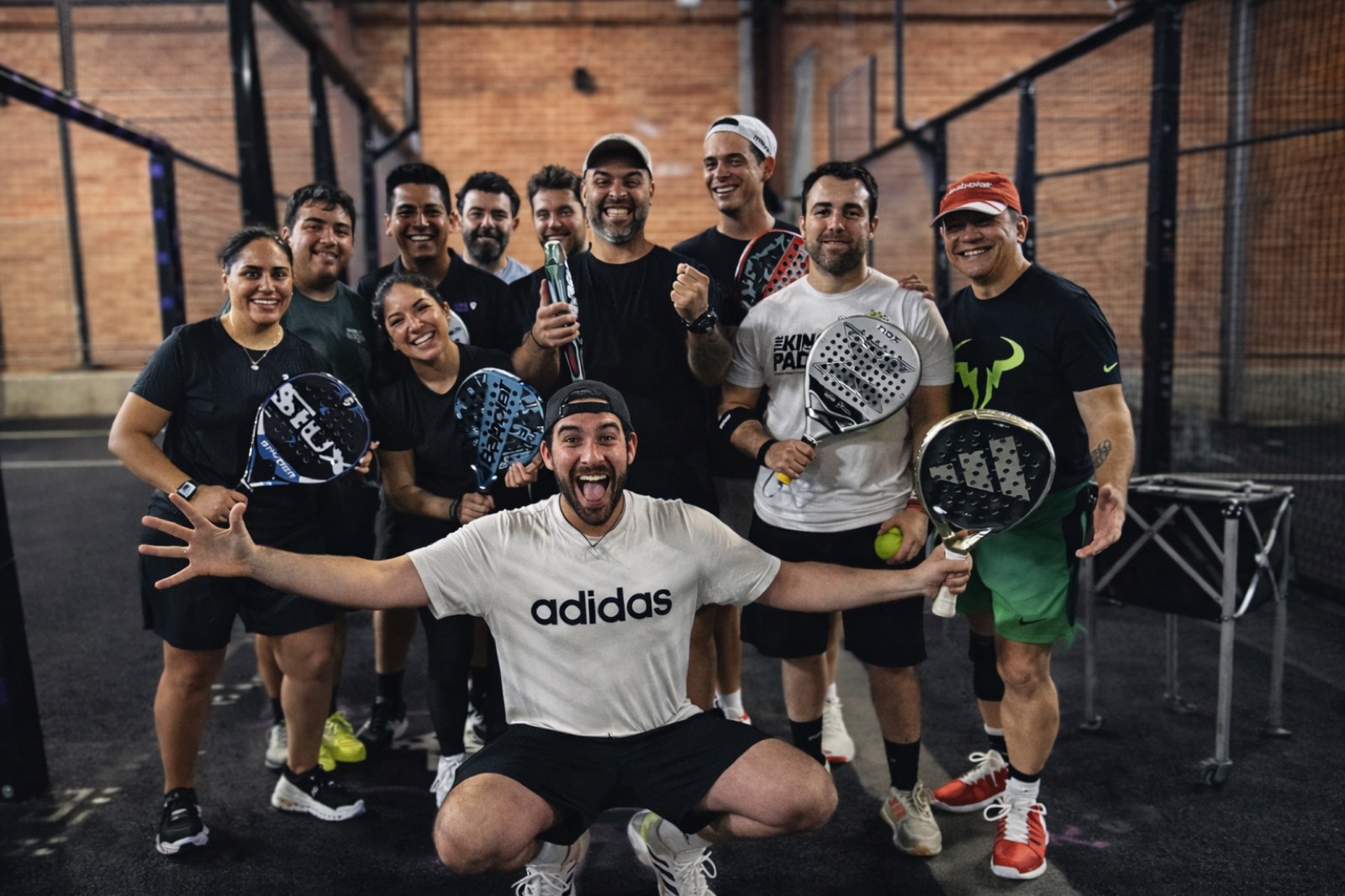 Padel courts at King of Padel - West Harbor in San Pedro, CA