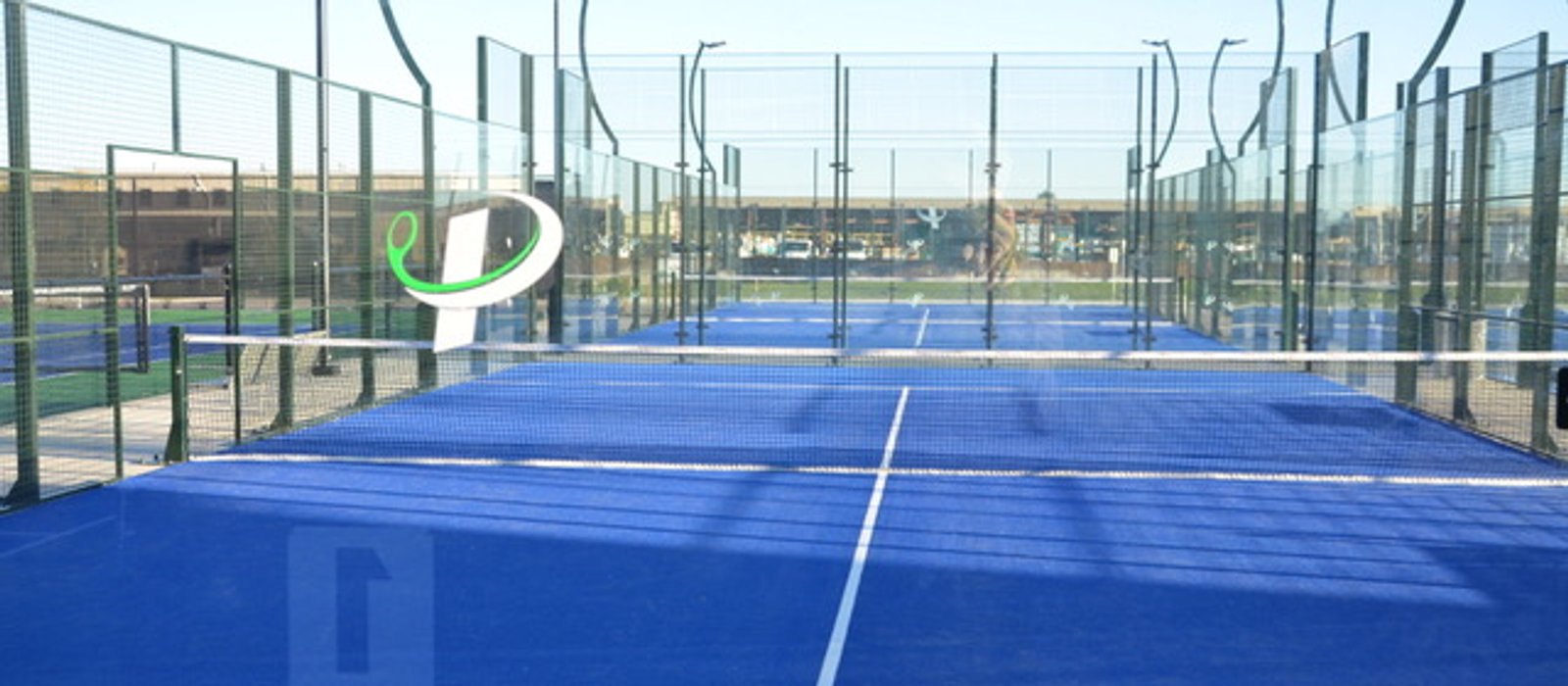 Padel courts at Parker Racquet Club in Parker, CO