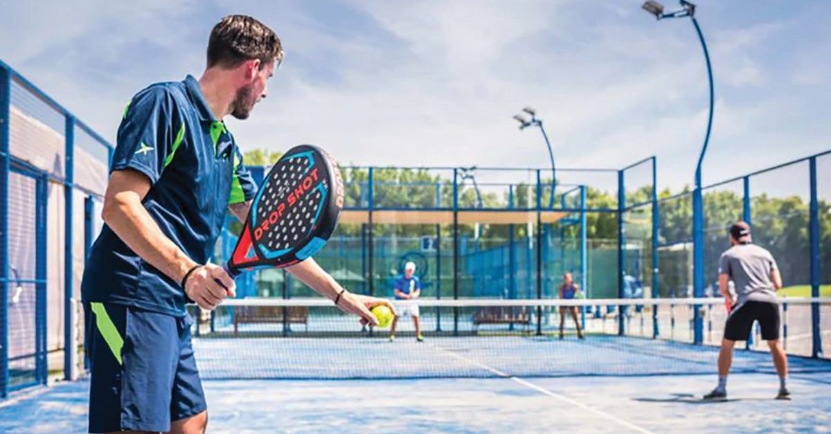 Padel courts at Pine Valley Club in Baltimore, MD
