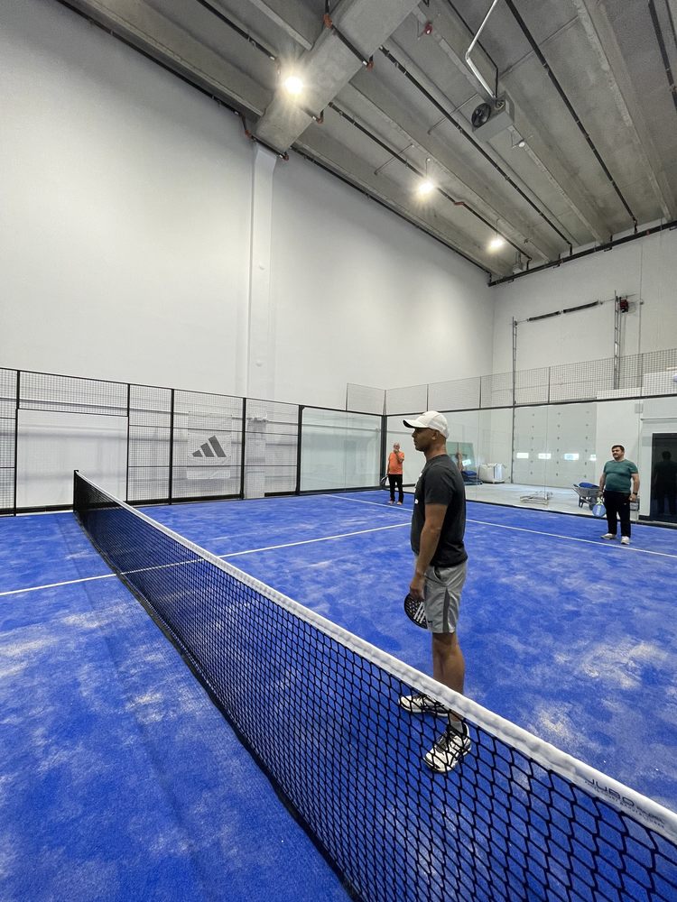 Padel courts at And Padel in Oakland, NJ