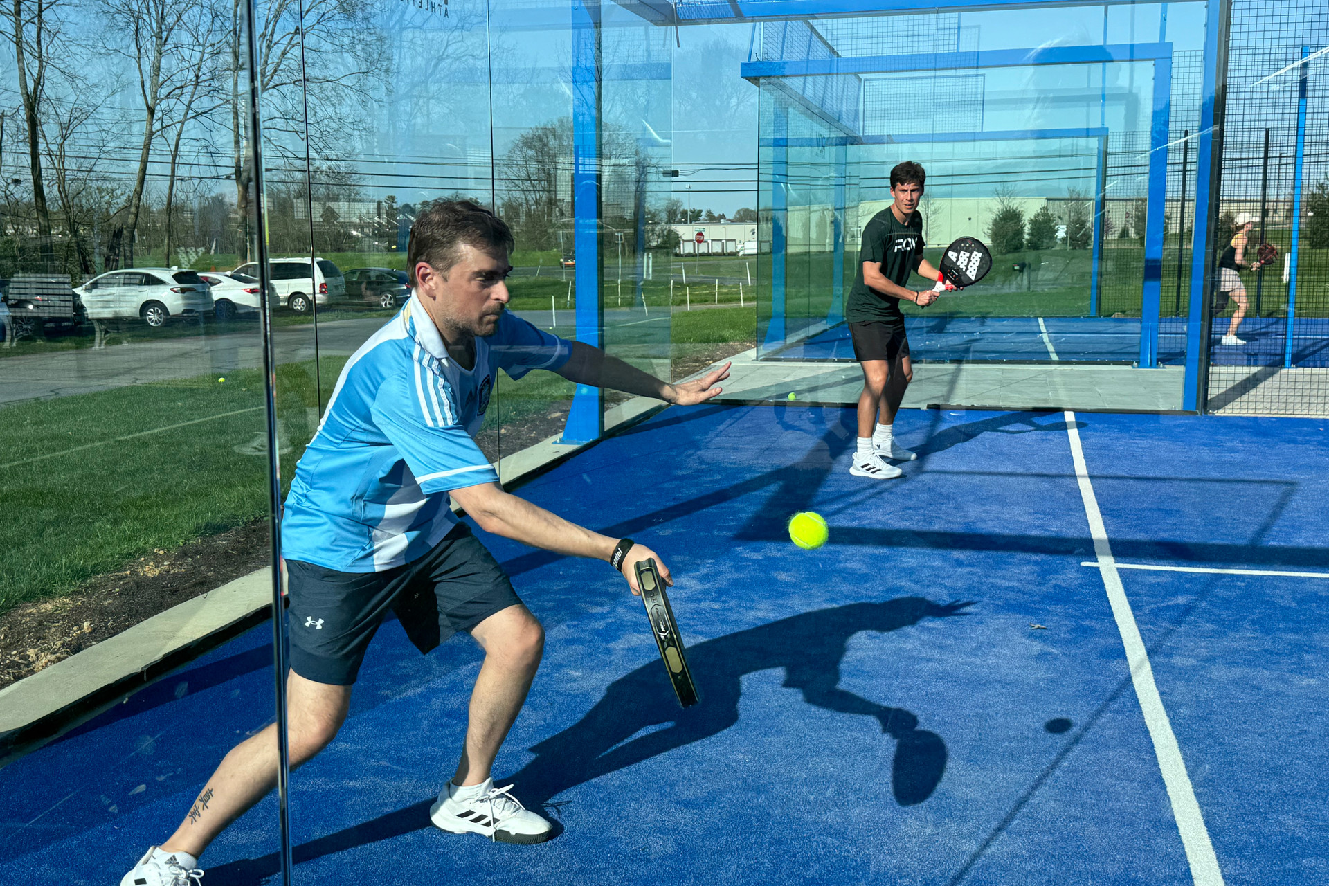 Padel courts at RCW Athletic Club (Formerly Racquet Club West) in Lancaster, PA