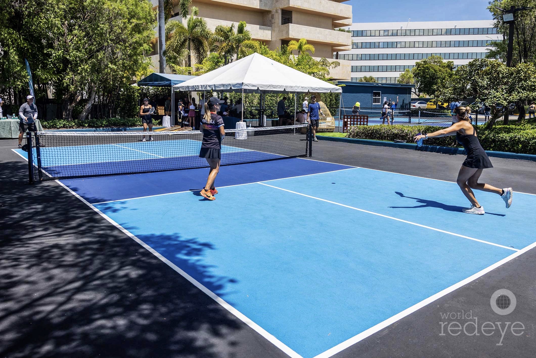 Padel courts at Regency Padel in Miami, FL