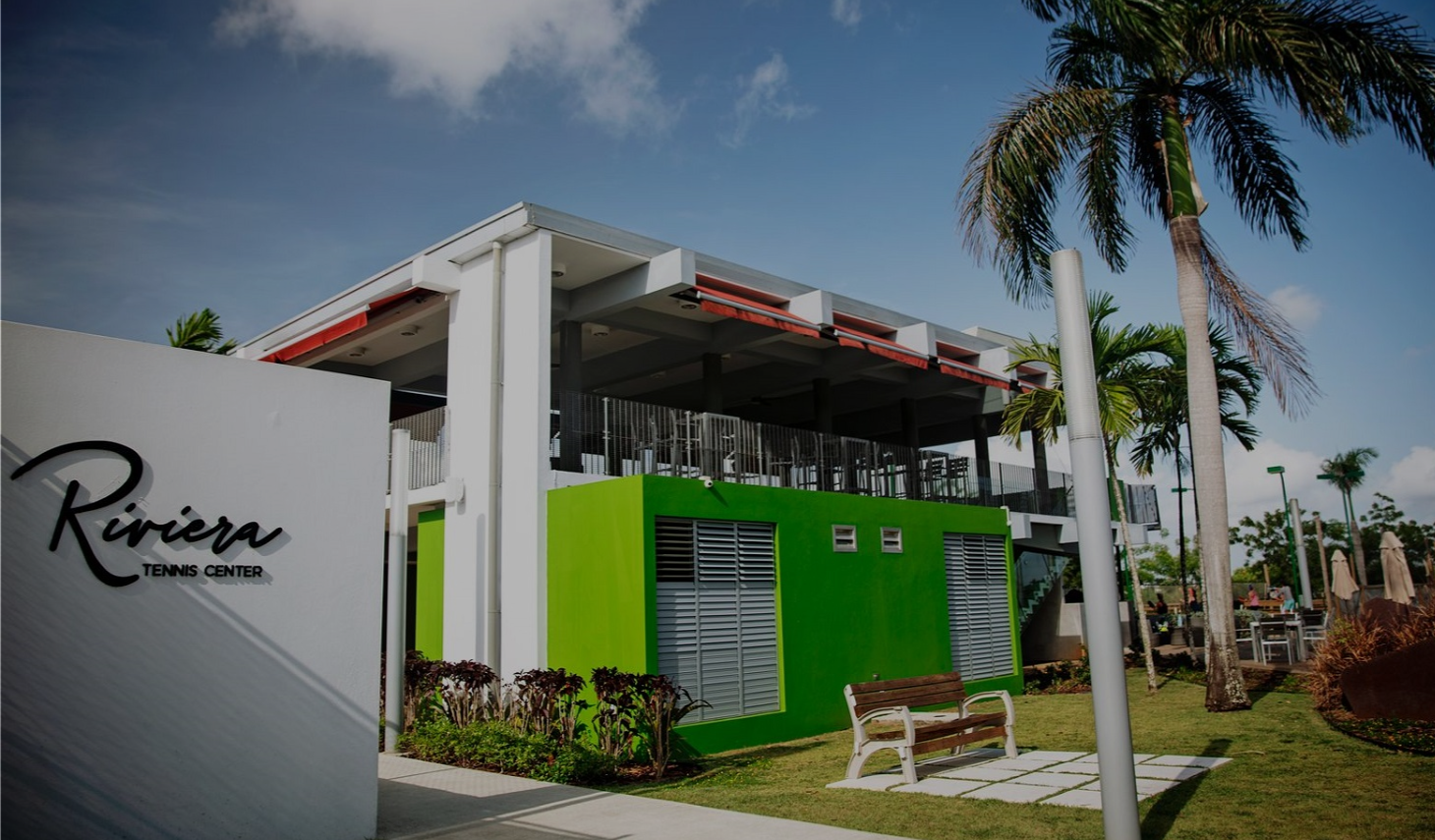 Padel courts at Riviera Tennis Center in Bayamón, PR