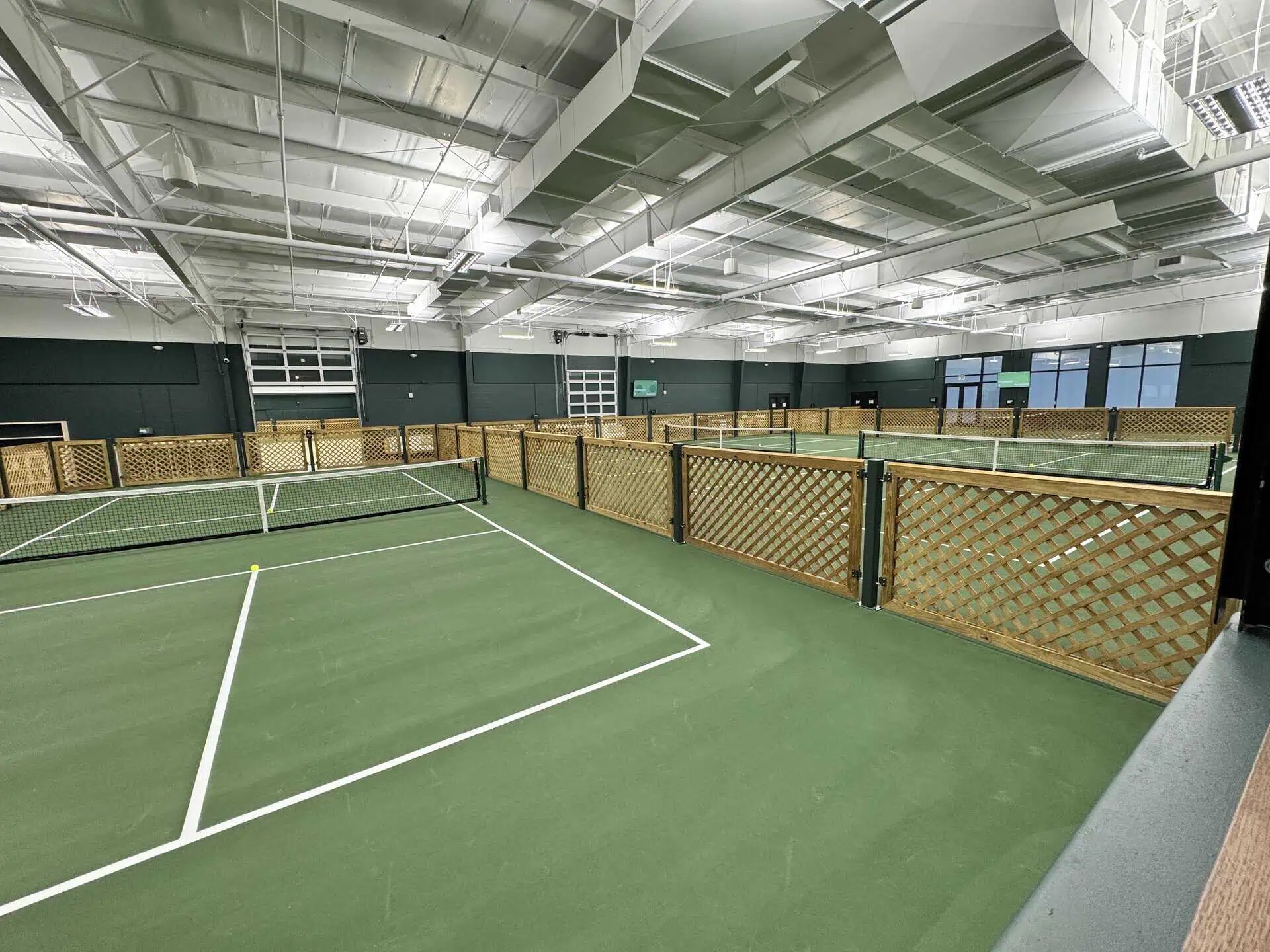 Padel courts at St. Pete Athletic in St. Petersburg, FL