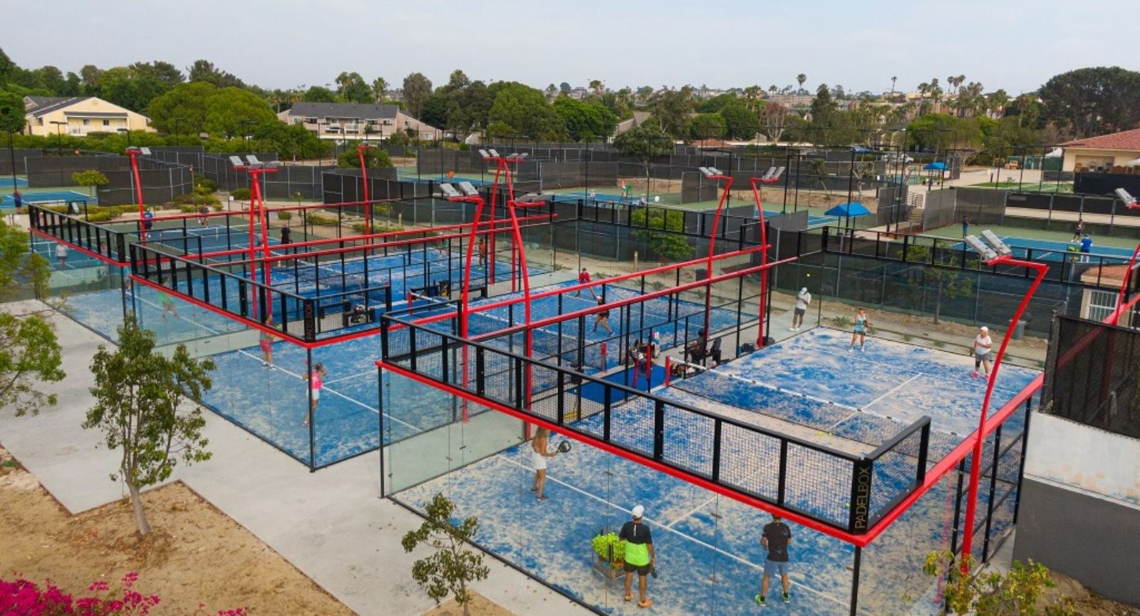 Padel courts at Taktika - Bakersfield in Bakersfield, CA