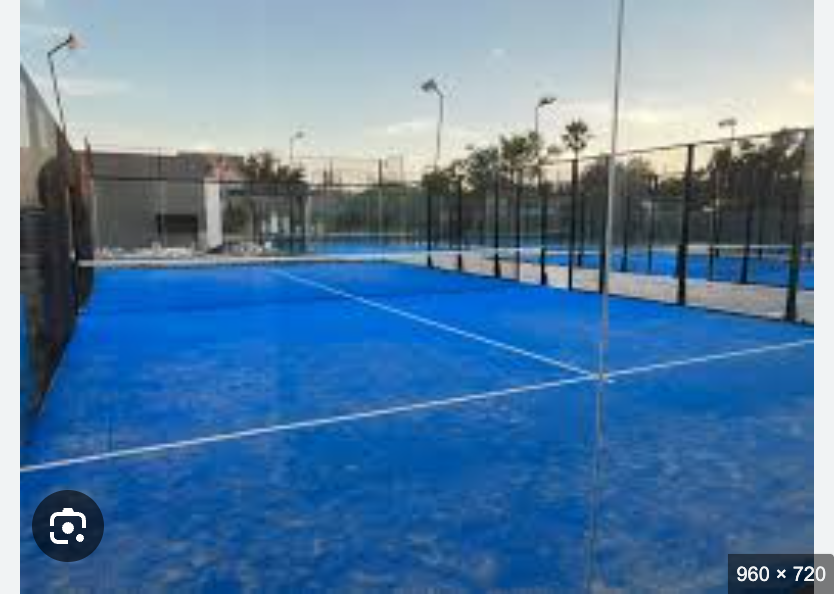 Padel courts at The ONE Padel Club in Eagle Pass, TX