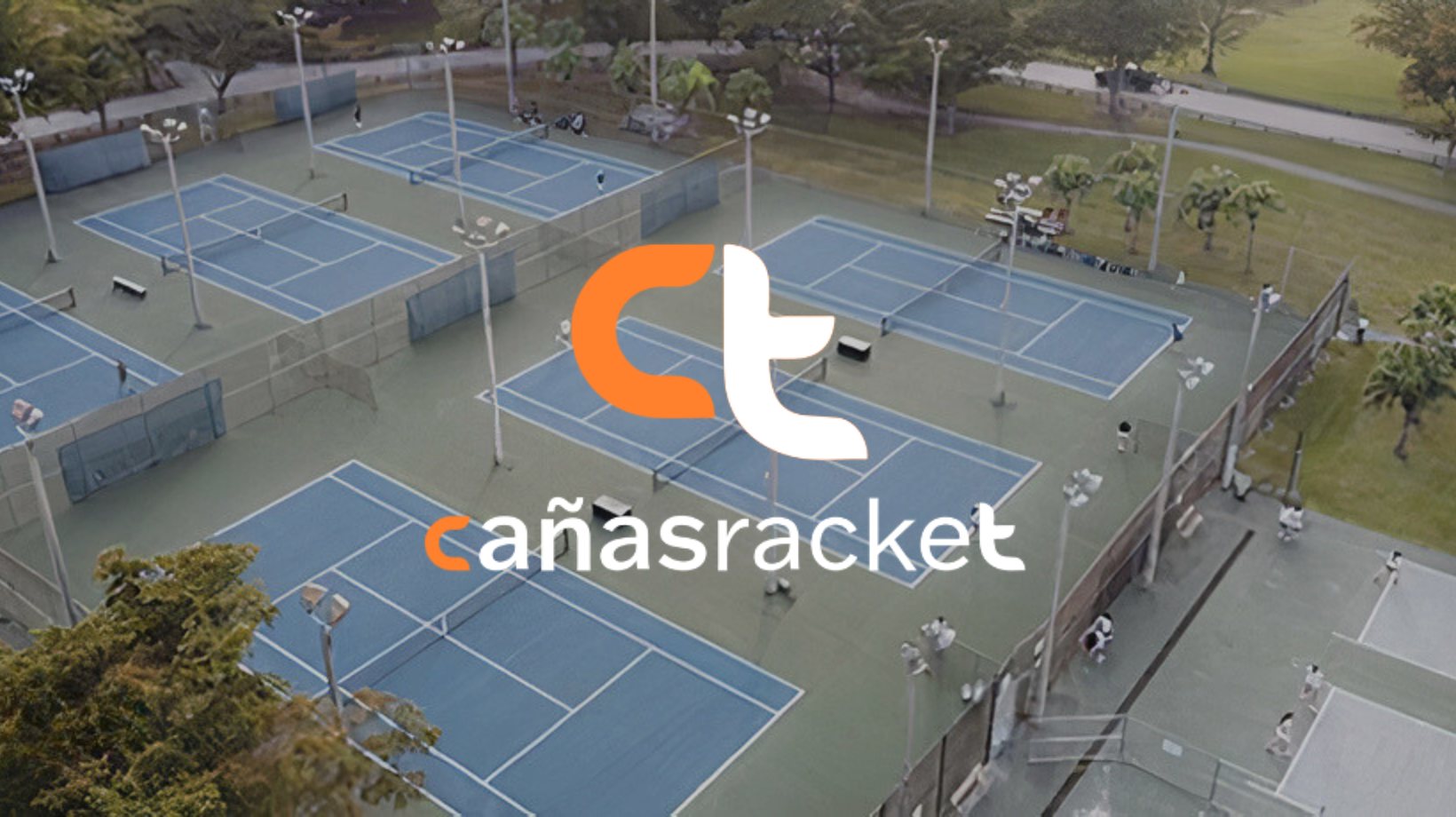 Padel courts at Tropical Park Tennis Center in Miami, FL